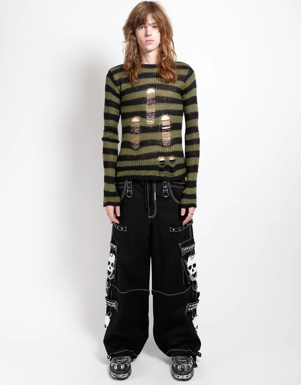 SUPER SKULL PANT WHITE SKULL Temperature Regulating Fabric