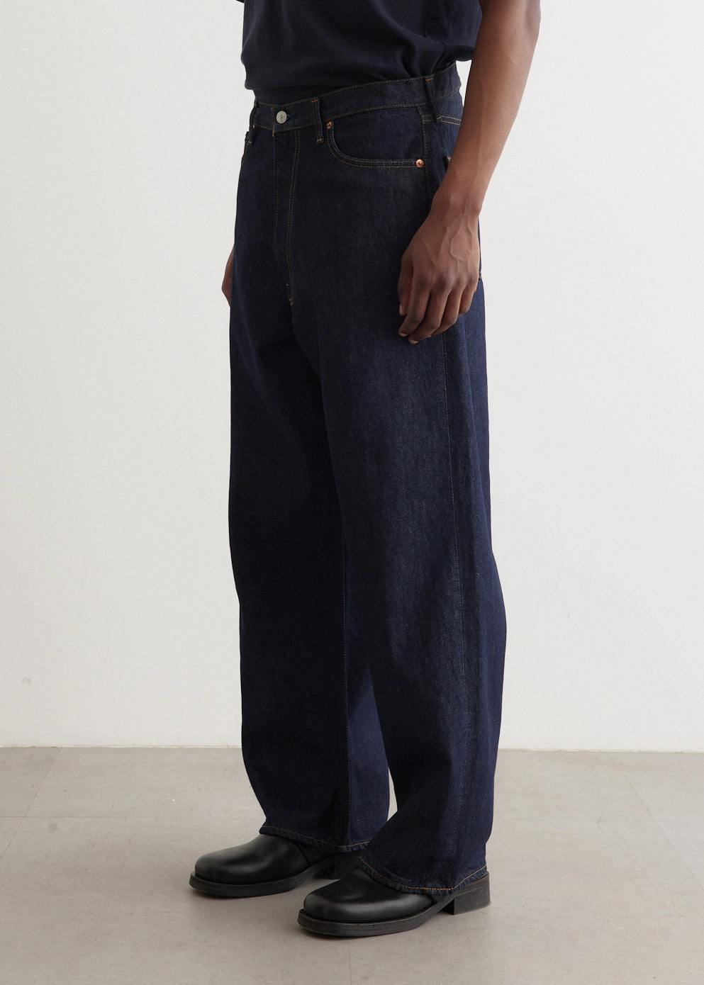 Super Dad's Denim Pants Pre Shrunk Fabric Winter Fashion