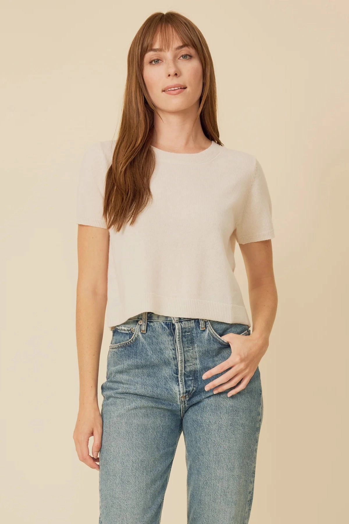 Breathable Lining Tunic top Kadri Cashmere Tee