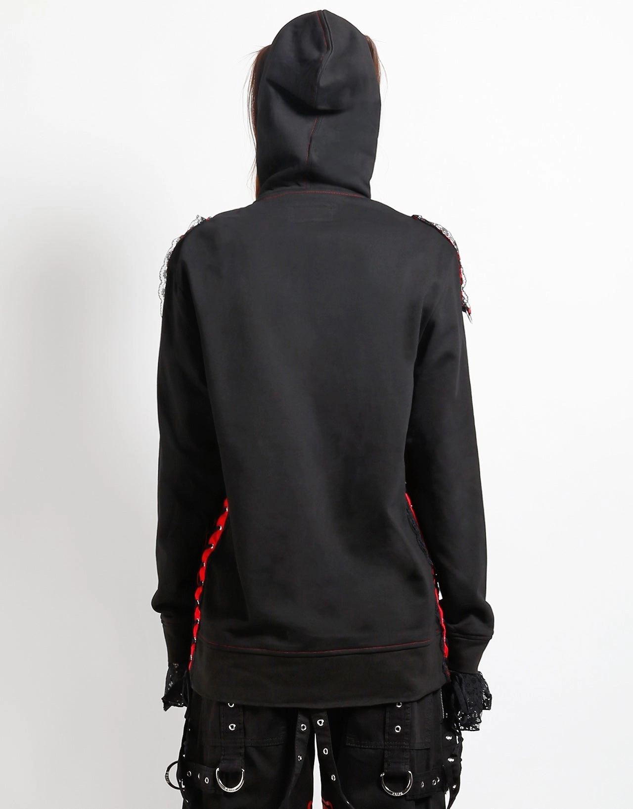 MIDNIGHT HOODY High Collar Design Secure Closure Systems