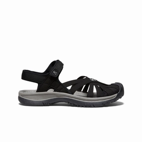 Women's Rose Sandal  |  Black/Neutral Gray Ventilation Airflow Channels Effortless Walk