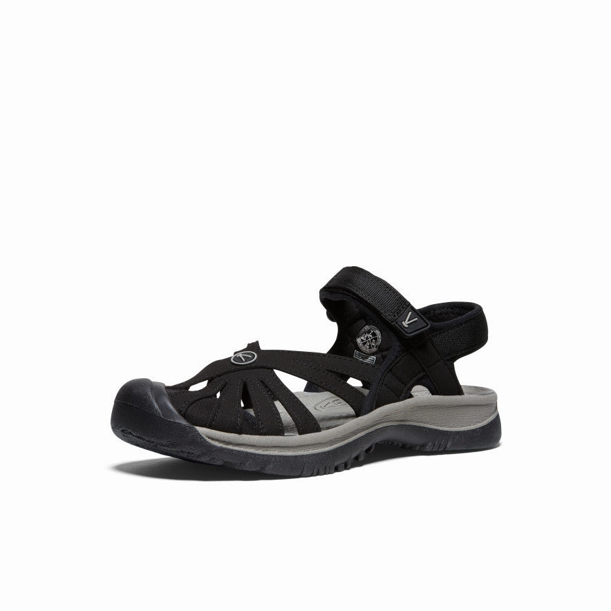 Women's Rose Sandal  |  Black/Neutral Gray Active Line Grip Enhancement