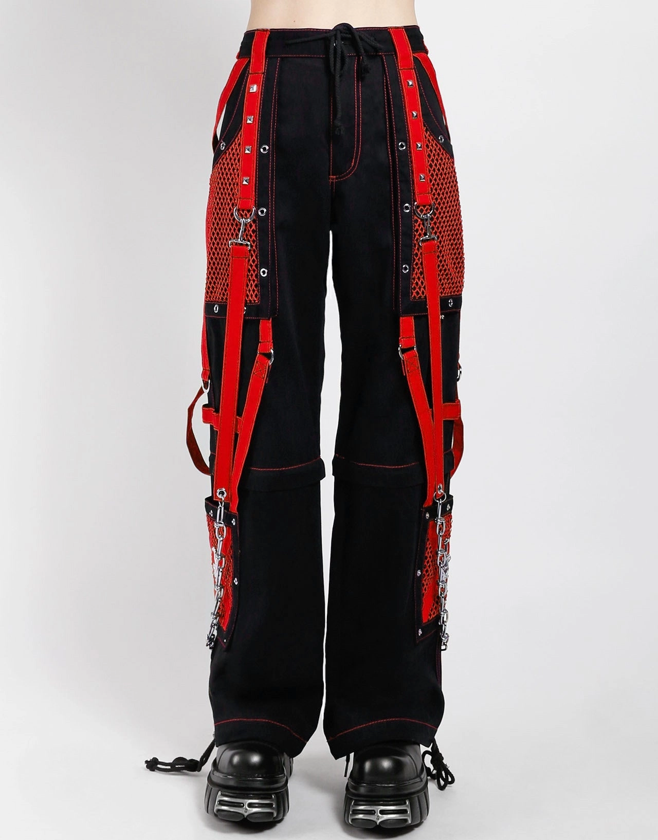 Relaxed Fit Quality Material SYMBOL PANT RED