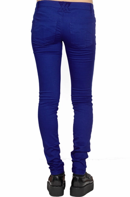 Style Basic Sharp Silhouette T Back Jeans