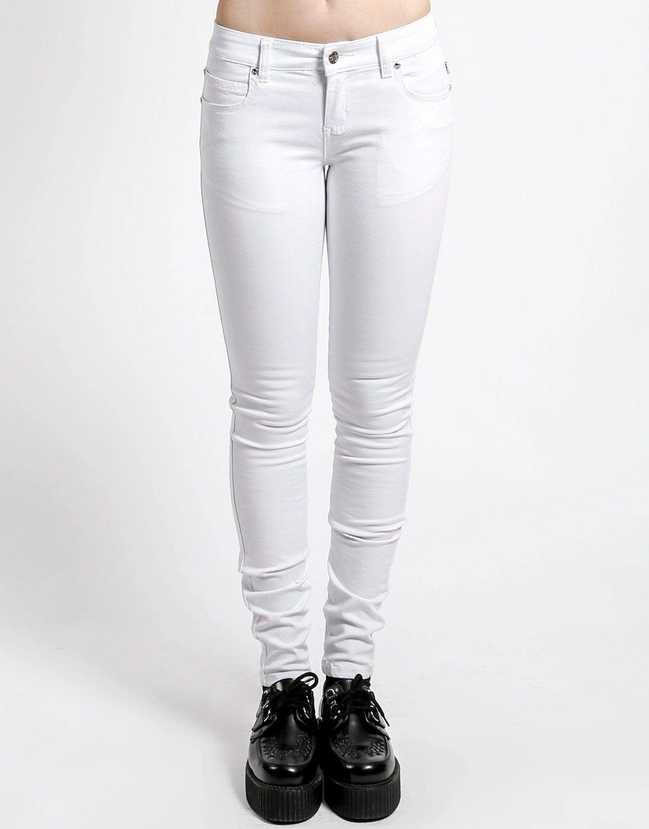 Outfit Vibe T Back Jeans WHITE