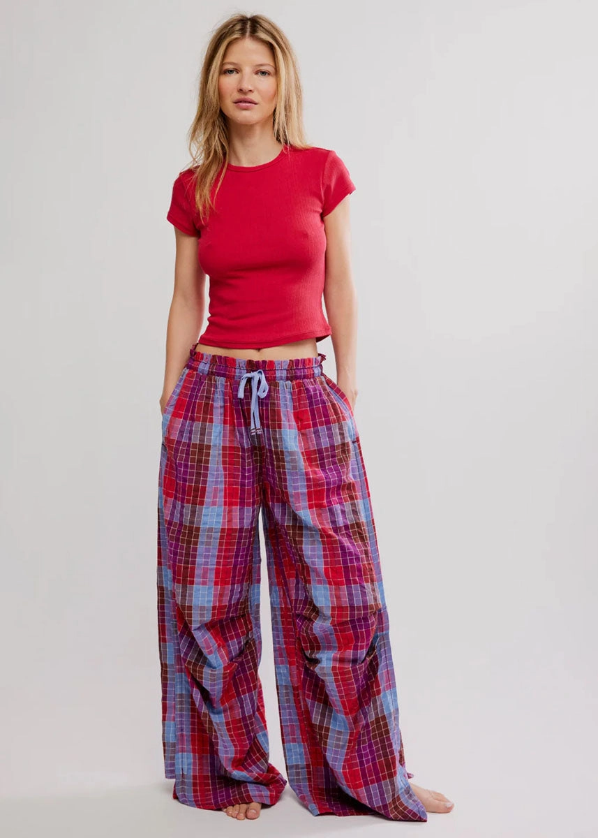 Wait A Minute Baby Tee - Lipstick Red Active Tee