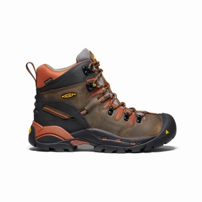 Breathable Nature Lover Men's Pittsburgh 6" Waterproof Boot (Soft Toe)  |  Cascade Brown/Bombay Brown