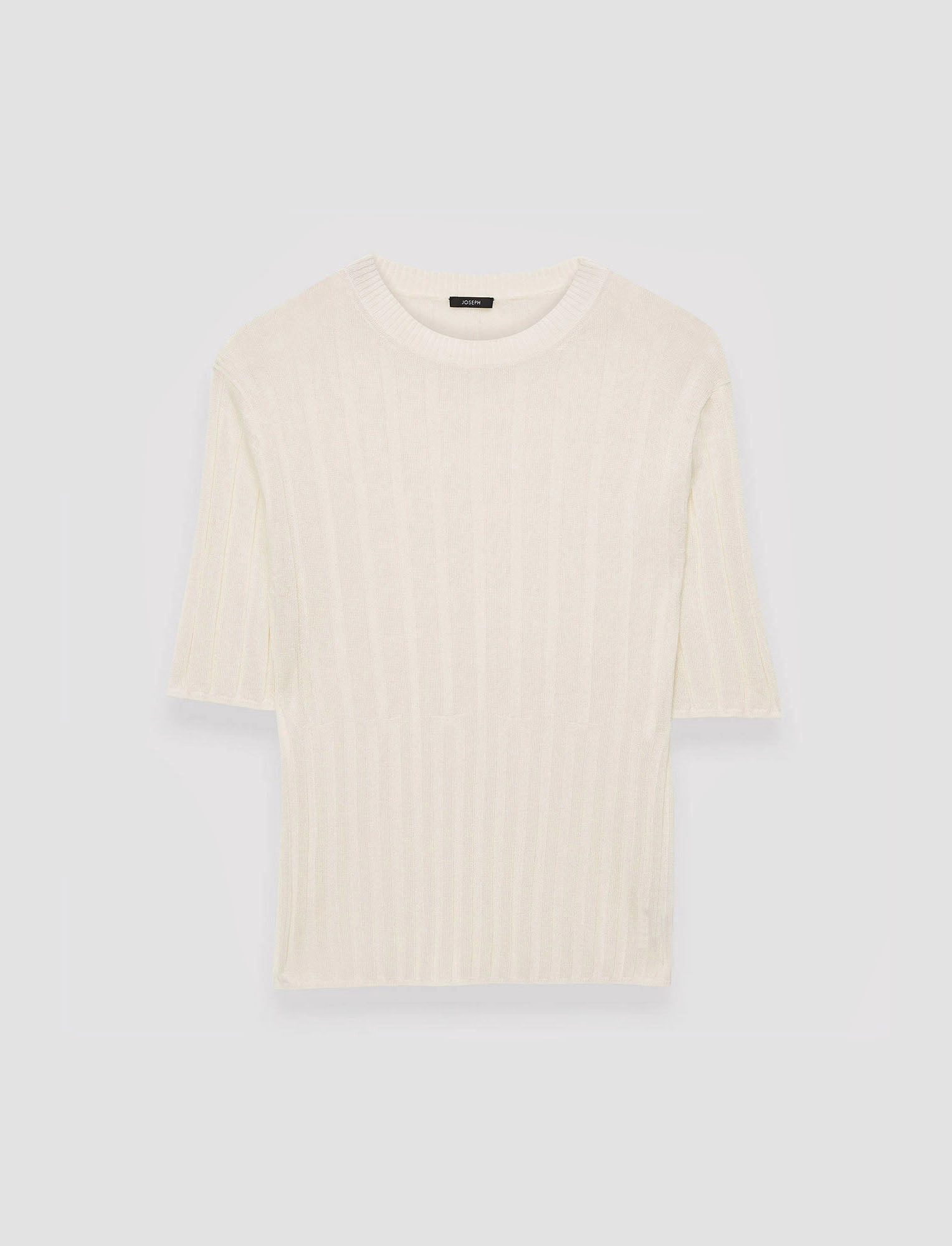 Crisp Rayon Knitted T-Shirt All Day Wear Minimal Warmth