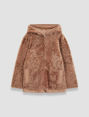 Urban Hike Style Cosser Reversible Shearling Coat