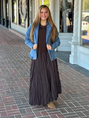 Dear John Minah Denim Jacket in Santos Moisture Wicking Fabric Insulated Core Technology