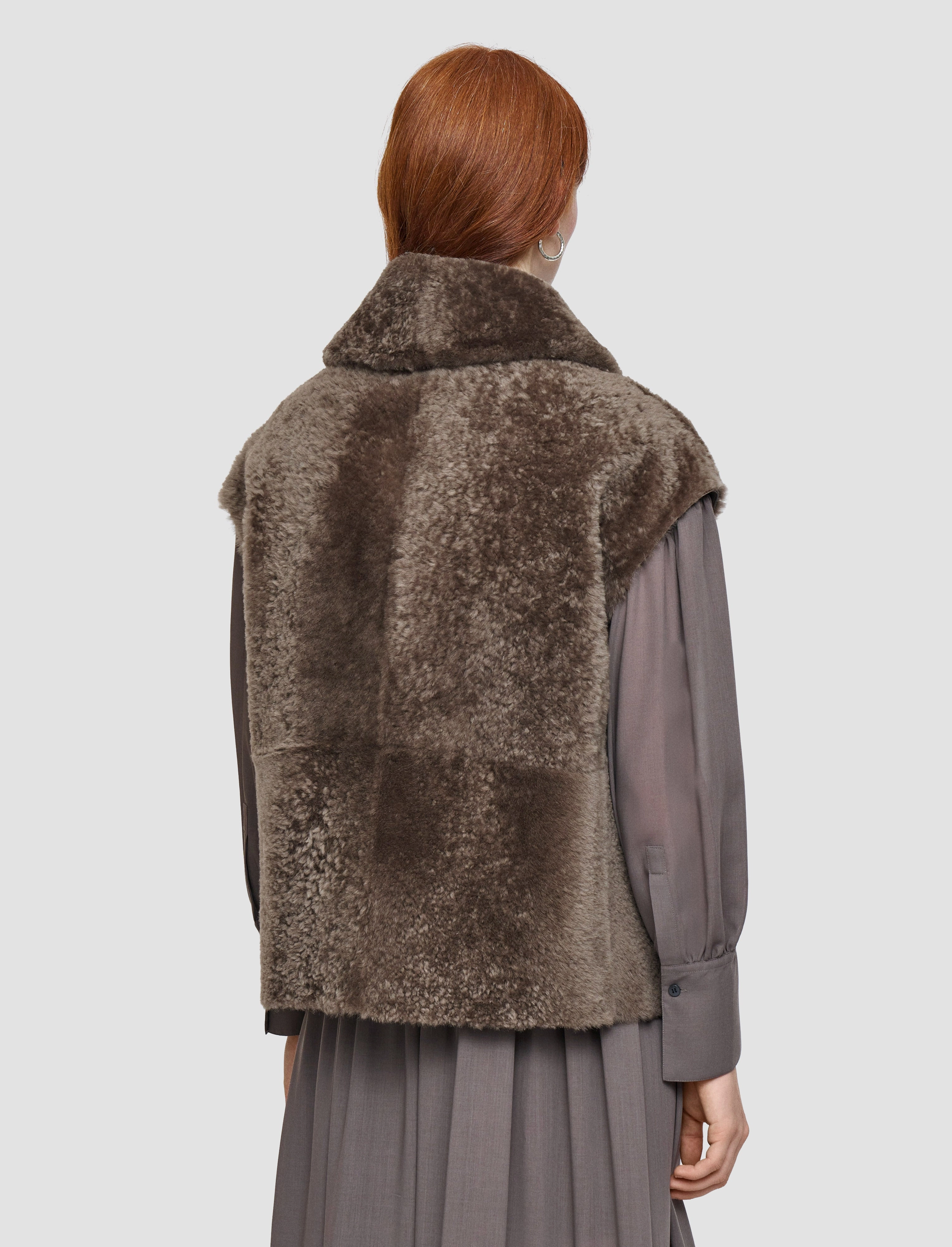 Molin Reversible Shearling Gilet FlexFoldPackaging