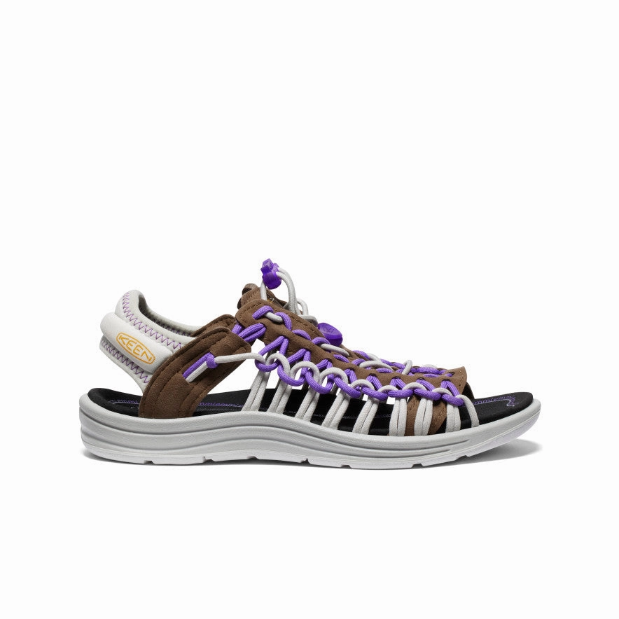 Women's UNEEK II Open Toe x emmi  |  Dark Earth/Tillandsia Purple Ultra Light Cushioning