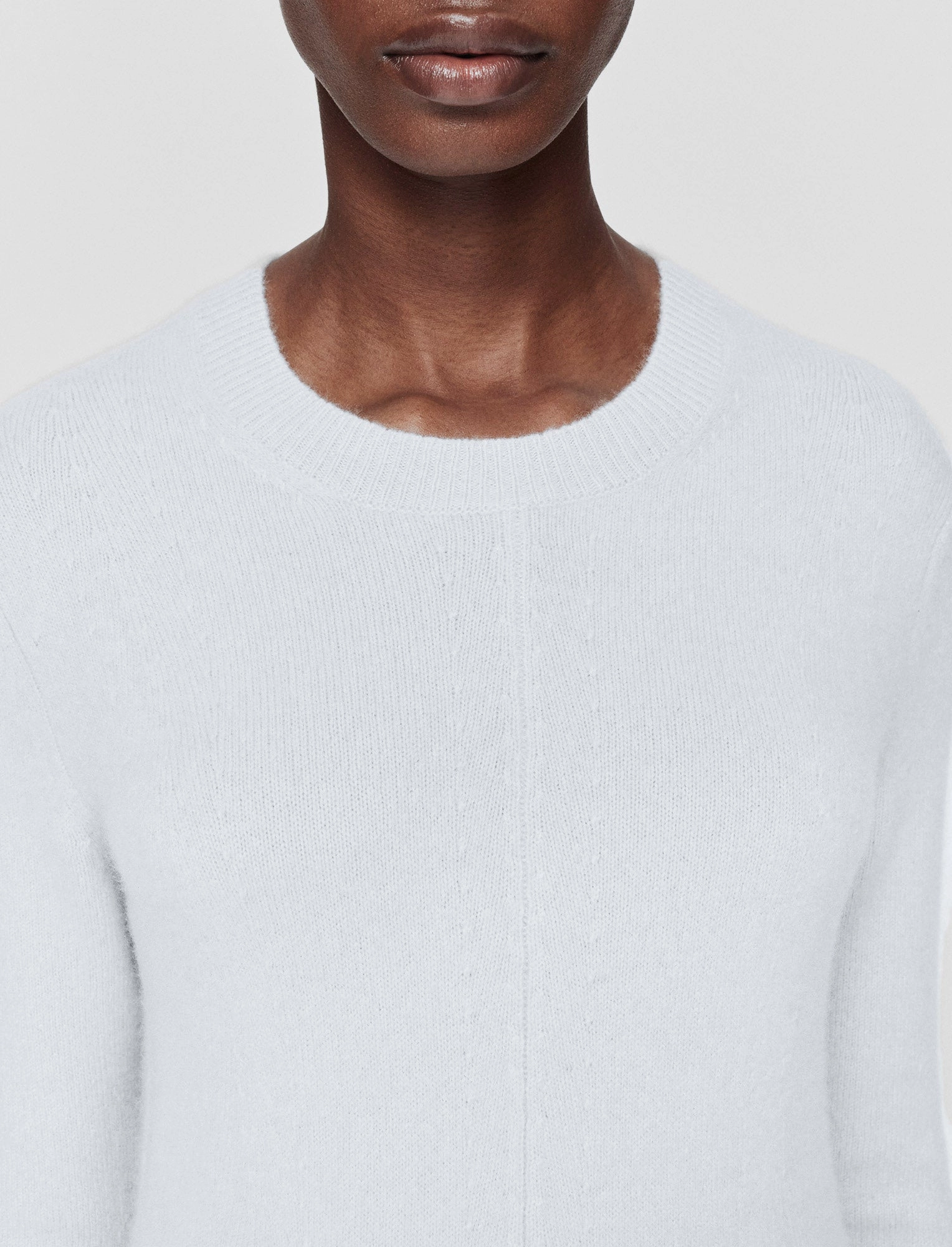 Outdoor Casual Look No-Fuss Look Brushed Cashmere Dress