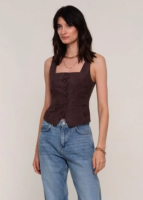 StretchFabric Terra Vest - Carob