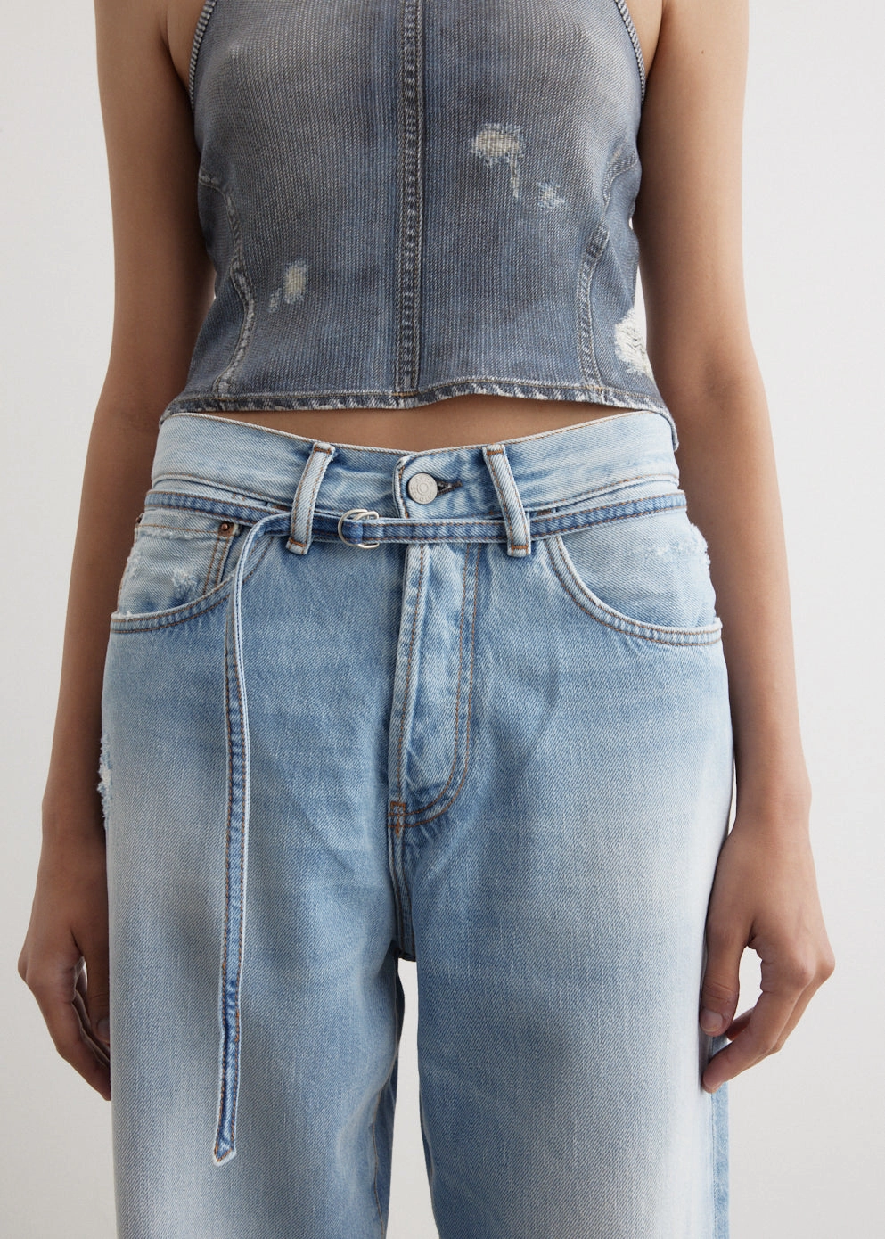 1991 Toj Jeans 32" Minimalist Daily Wear Loose Selvedge Detailing