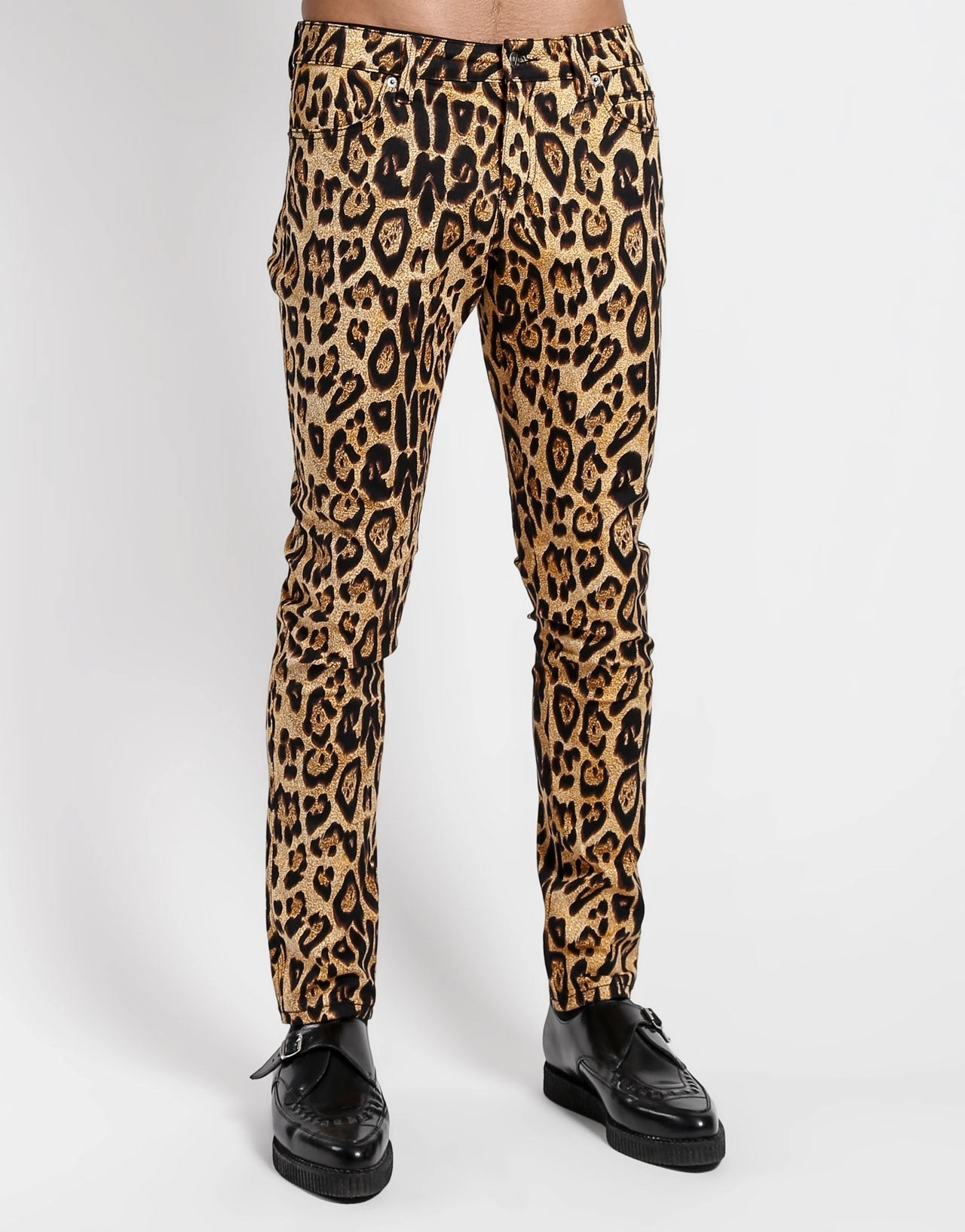 Everyday Vibrant LEOPARD ROCKER JEAN