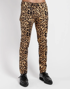 LEOPARD ROCKER JEAN All Fit Design