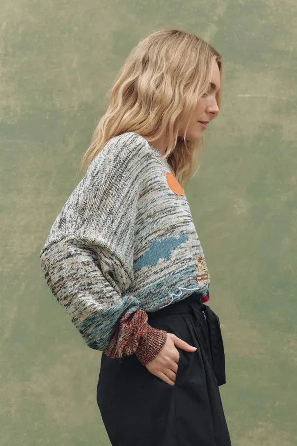 The Boating Pullover Seasonal Comfort Bias Cut Hem Details