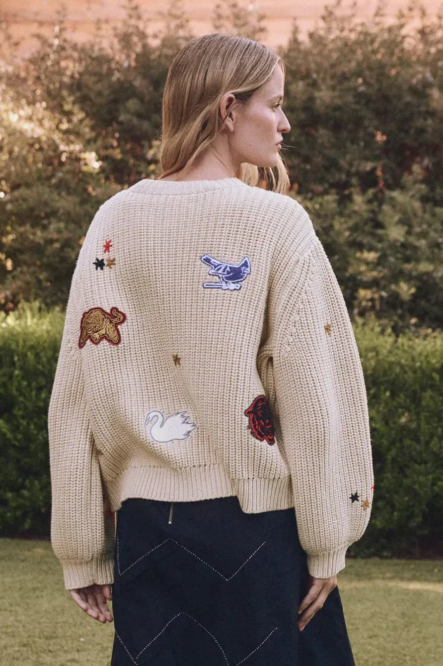 Smart Look Micro Gauge Knitting The Collegiate Cardigan