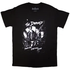 Anti Bacterial Treatment Functional Wearable THE DAMNED YOUNG HOT LOUD AND STIFF TEE
