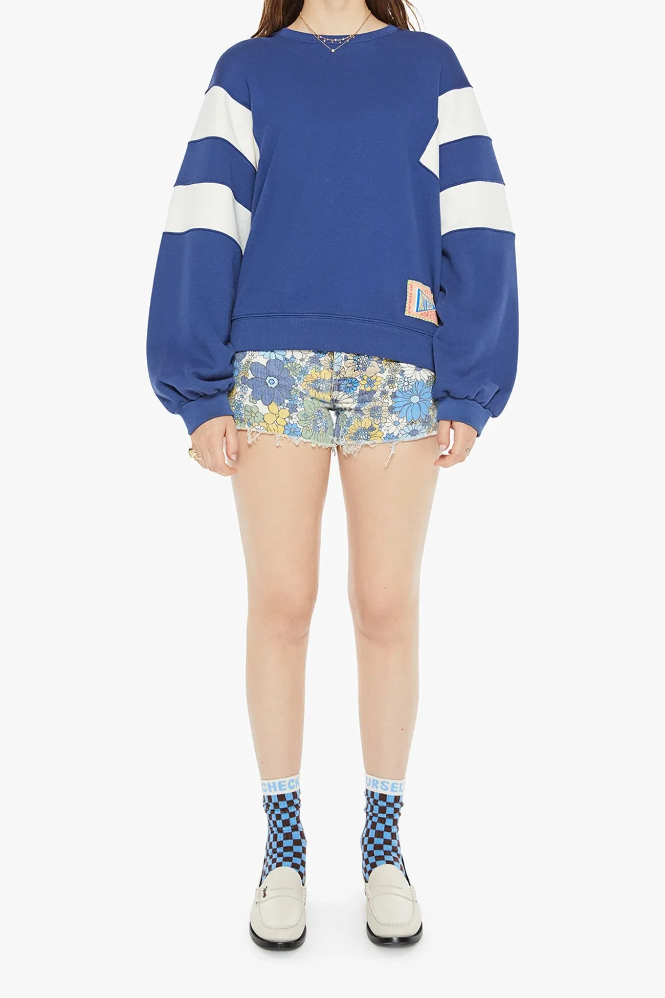 The Drop Square Inset Knit Design Wear