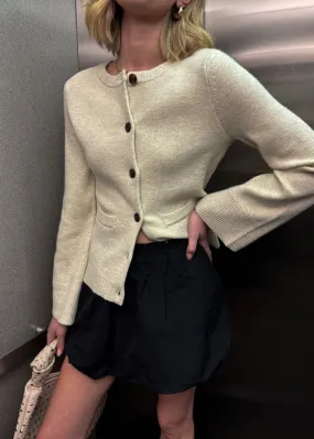 Classic Design Warm design The Tyler Cardigan - Oatmeal