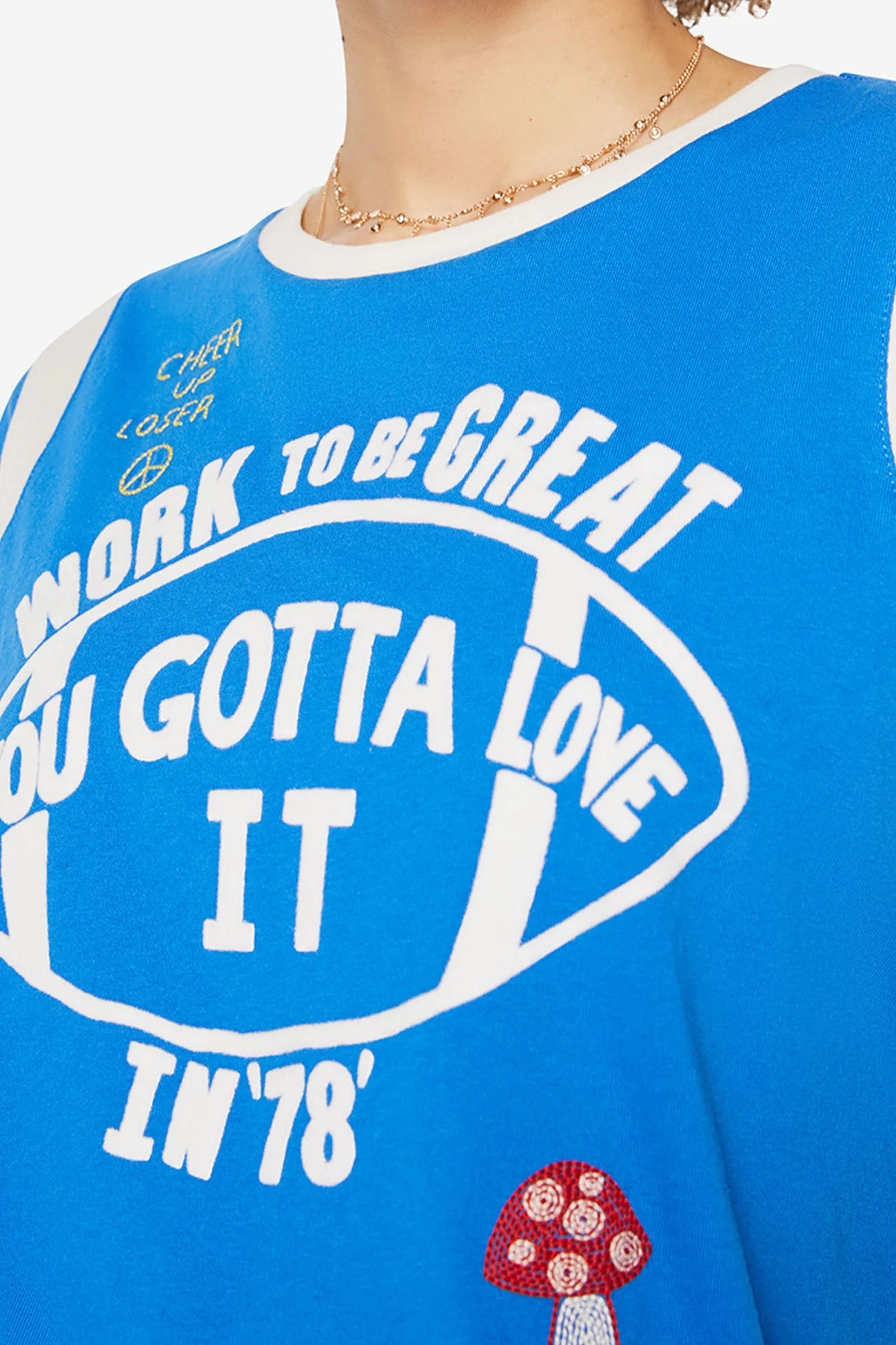 The Boxy Goodie Inset ReinforcedShoulders Yarn Dyed Pattern Cloth