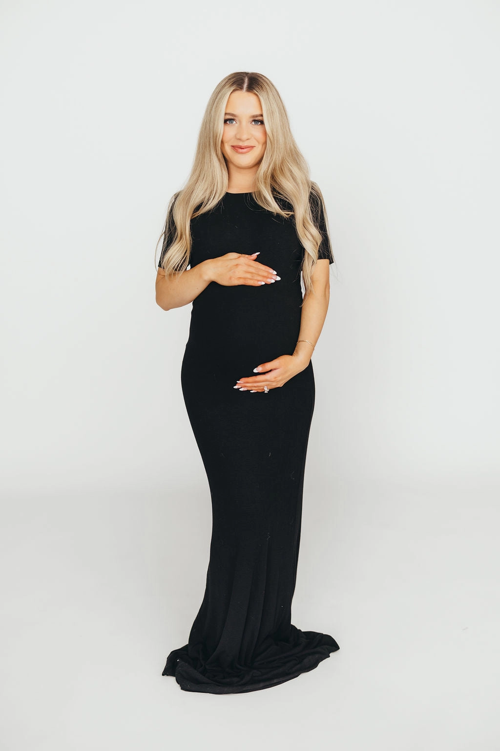 Versatile and Comfortable The Charlie Ribbed Maxi Dress in Black