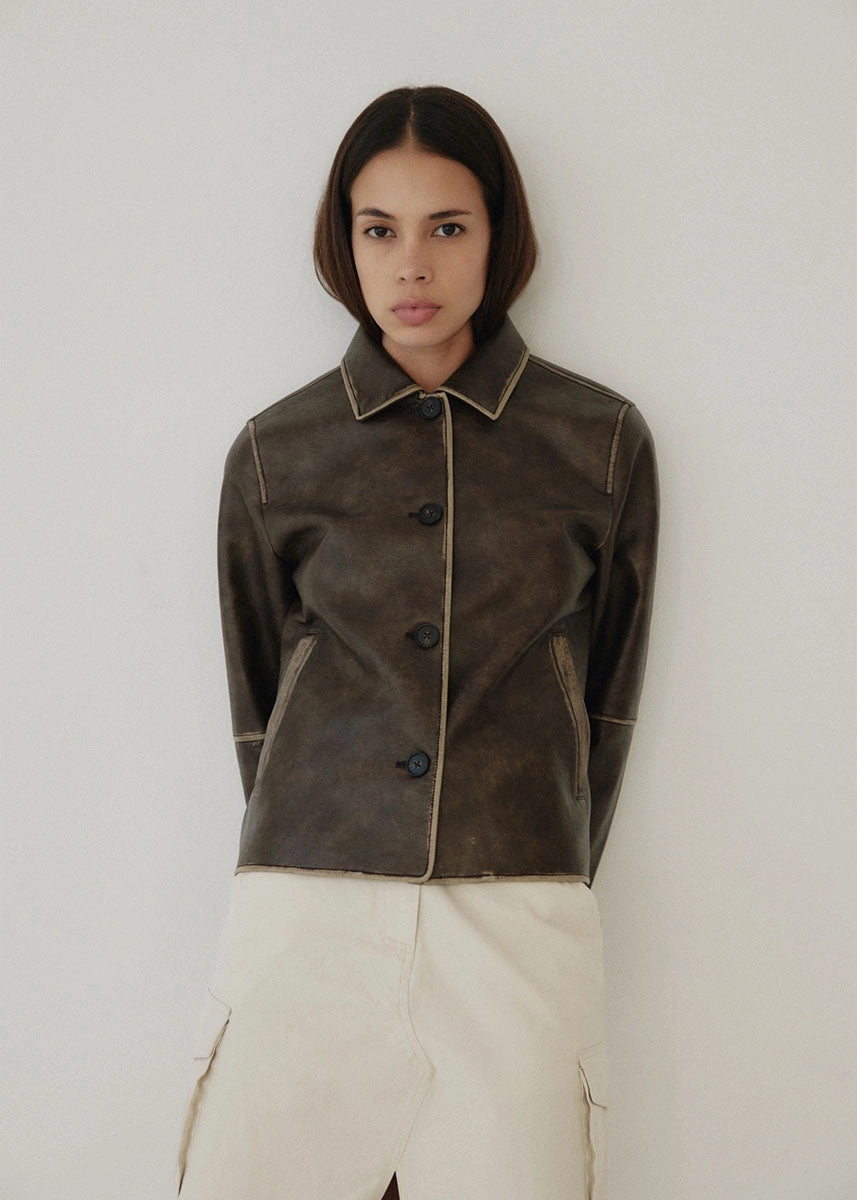 Lightweight Shell Layer Up Style The Murph Jacket - Washed Brown