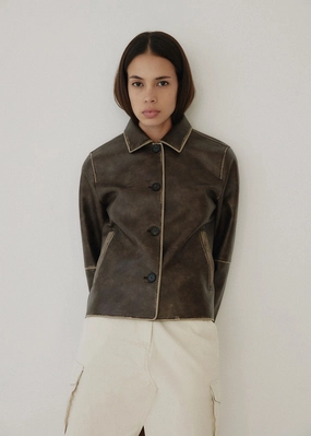 Lightweight Shell Layer Up Style The Murph Jacket - Washed Brown