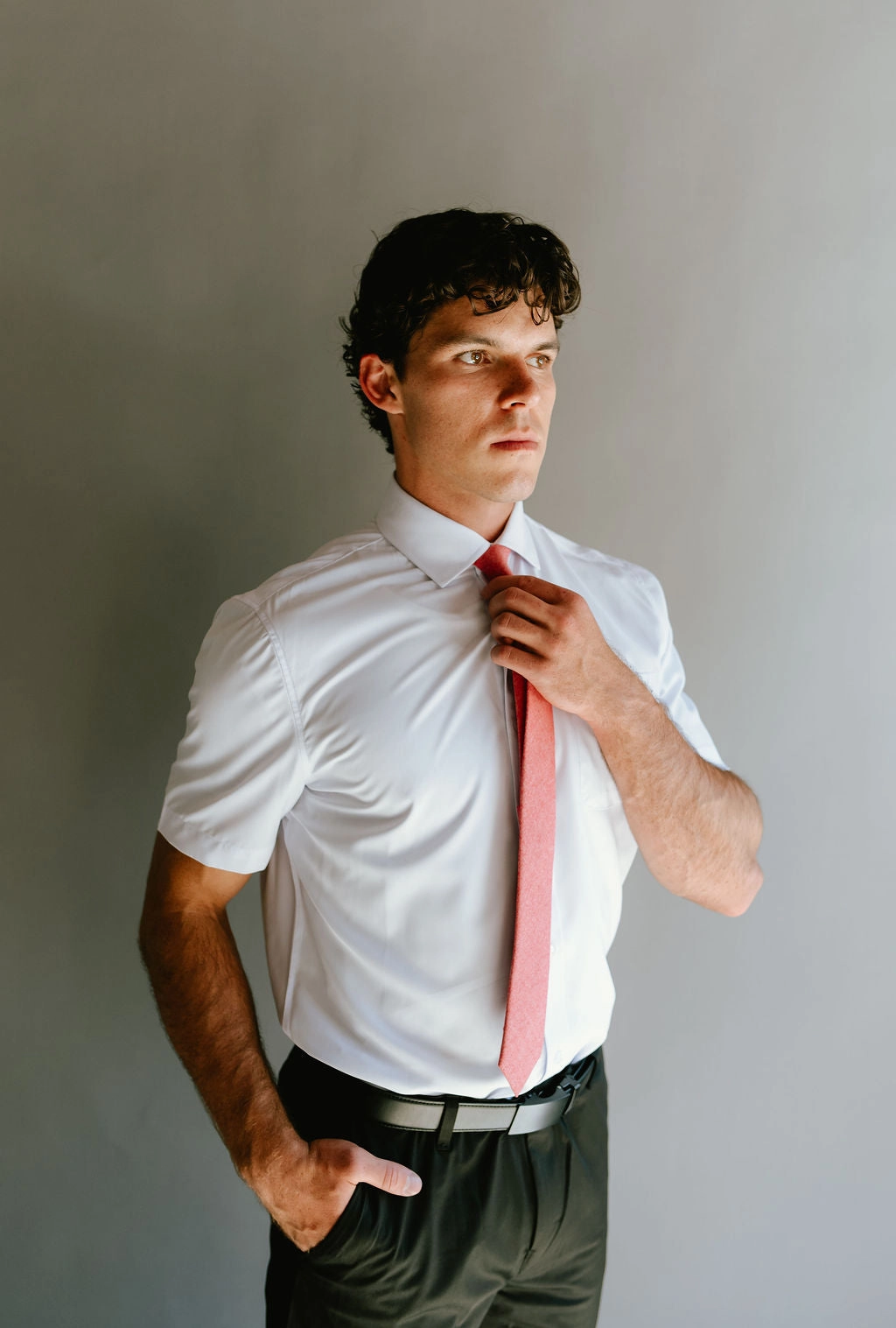 FasteningHood Durable Chainstitch Flex Shirt Short Sleeve Robbins & Brooks