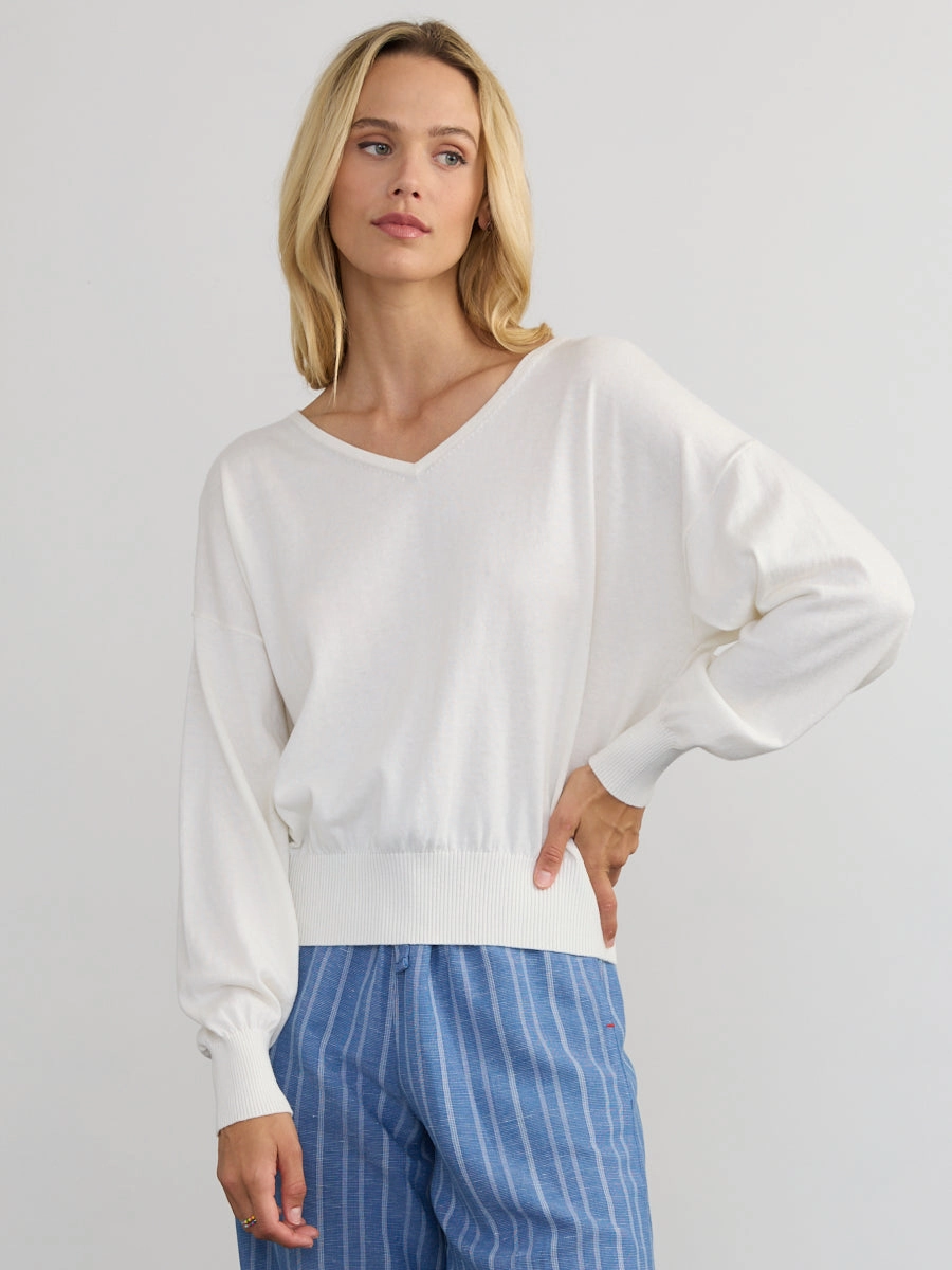 TIE BACK VEE AdjustableCuffs AntiPill Texture