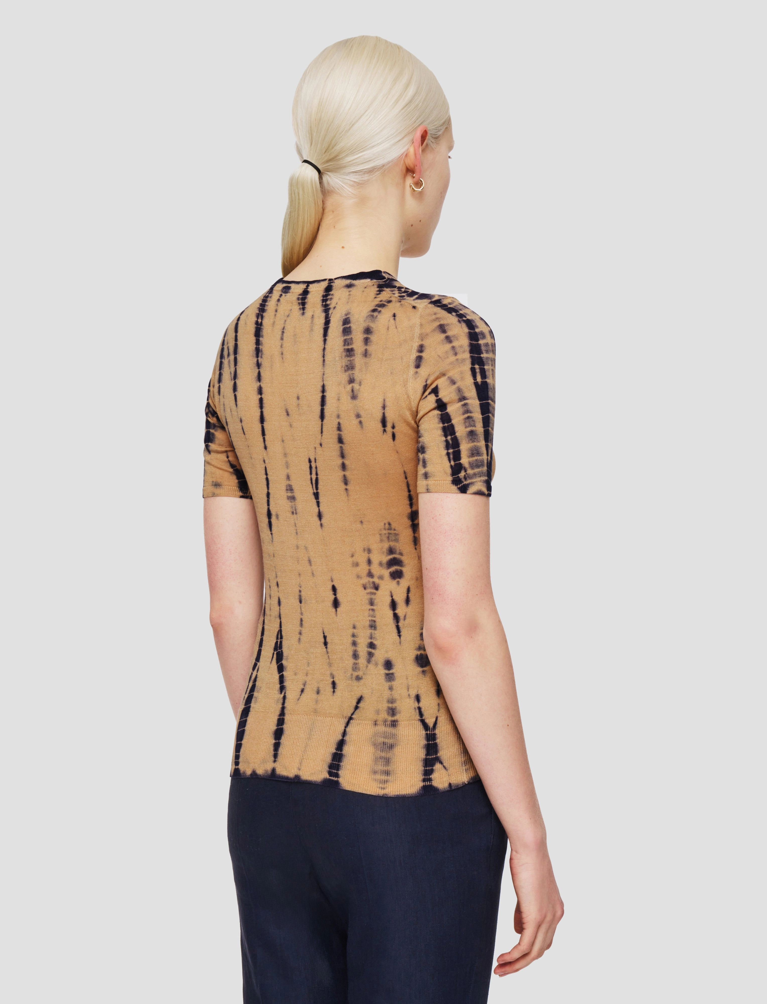 Tie Dye Knitted Top Essential Outfit