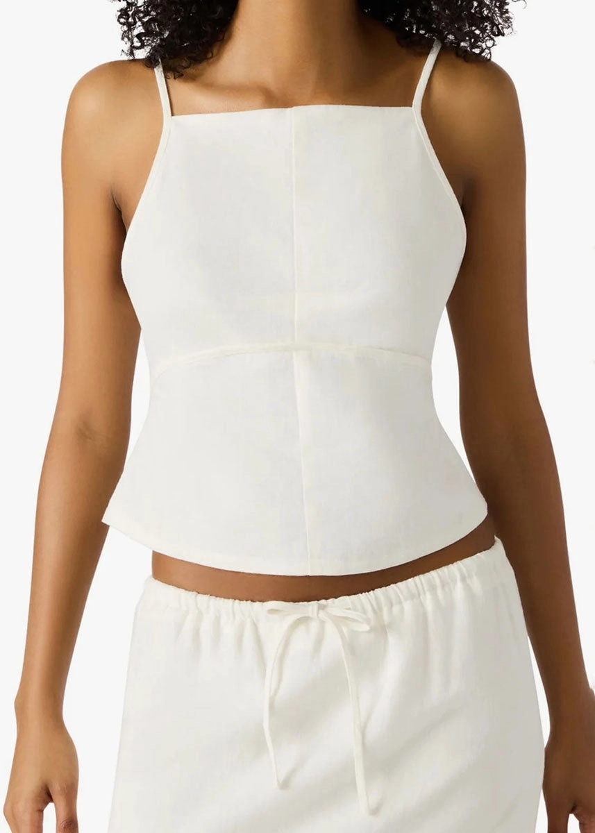 Tiegan Top - Ivory Comfy Style