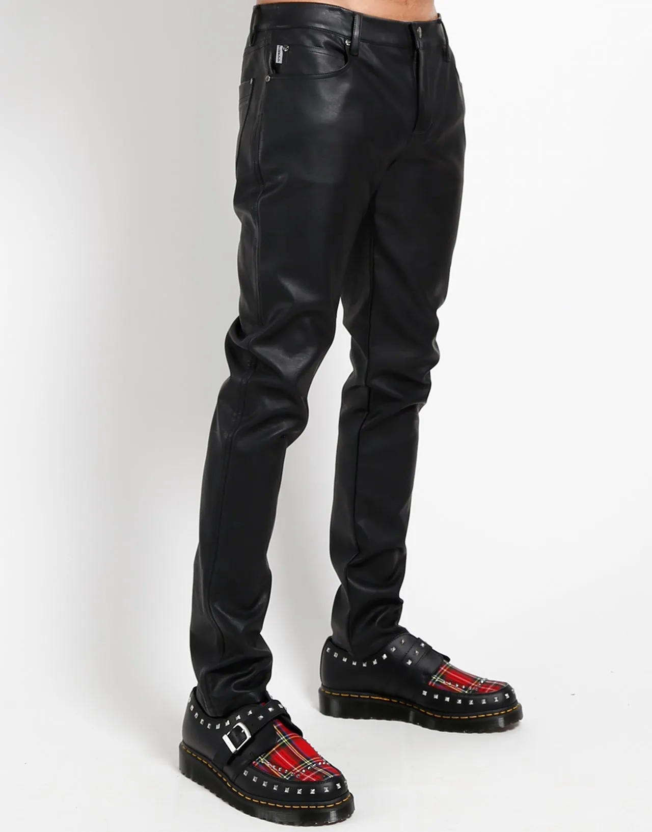 Performance Support No Fuss Faux Leather Pant