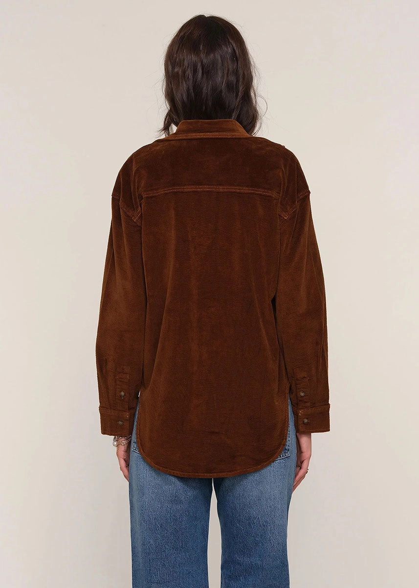 Tilly Cord Shirt - Saddle Summer Polo MultiPocketDesign