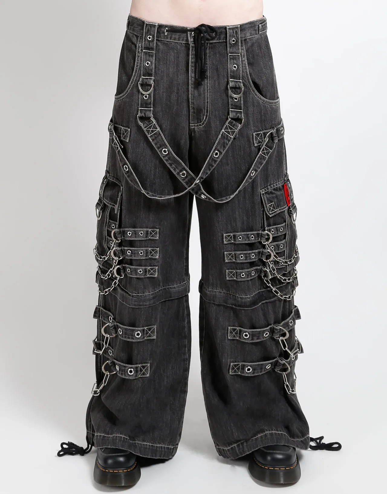 DEVIL SKULL BLACK DENIM HighDensityWeave