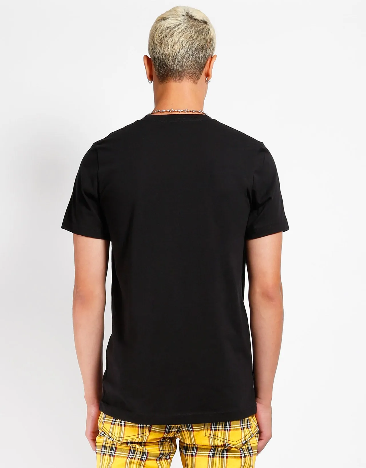 LongLastingColor Black & White Trash & Vaudeville Logo T-Shirt