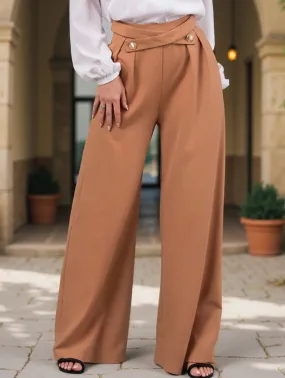 Fashion loose straight pants Outdoor Activity Wrinkle-Resistant