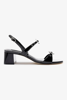 Gel Insert Tinx Block In Black Patent Leather