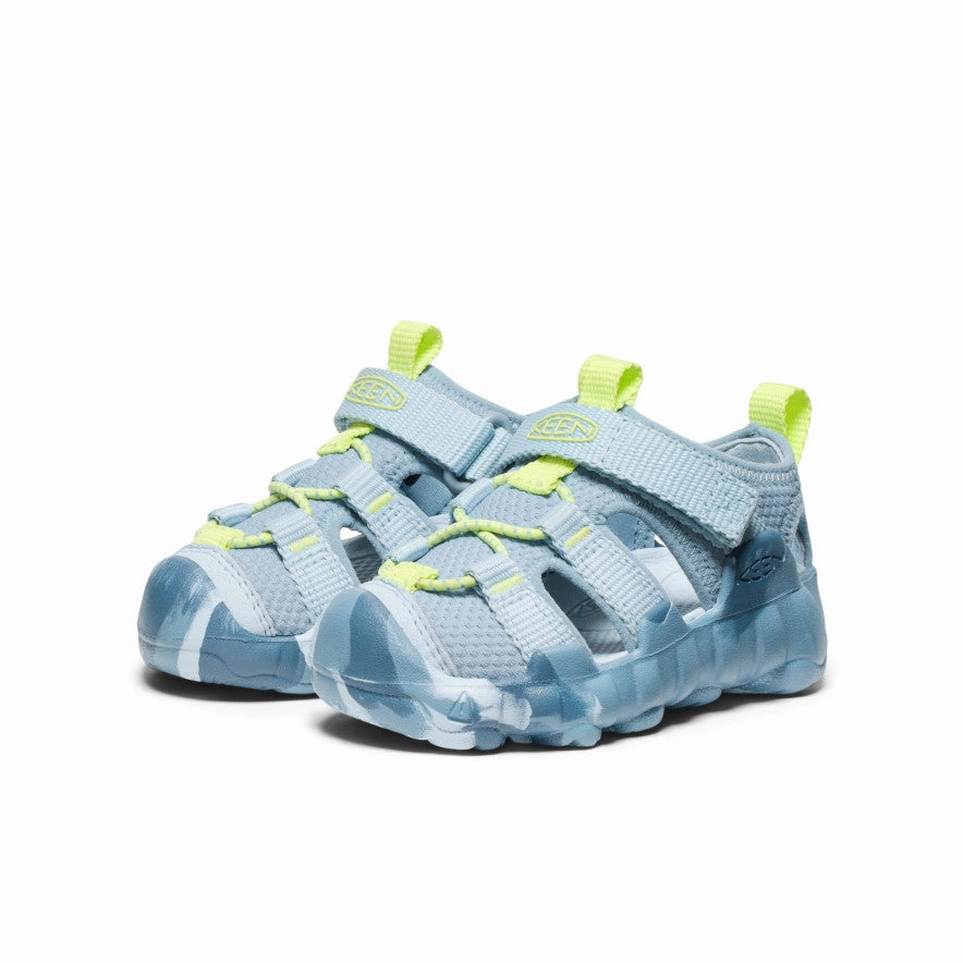 Cushioned Heel Pad Toddlers' Hyperport H2 Sandal  |  Skyway/Faded Denim