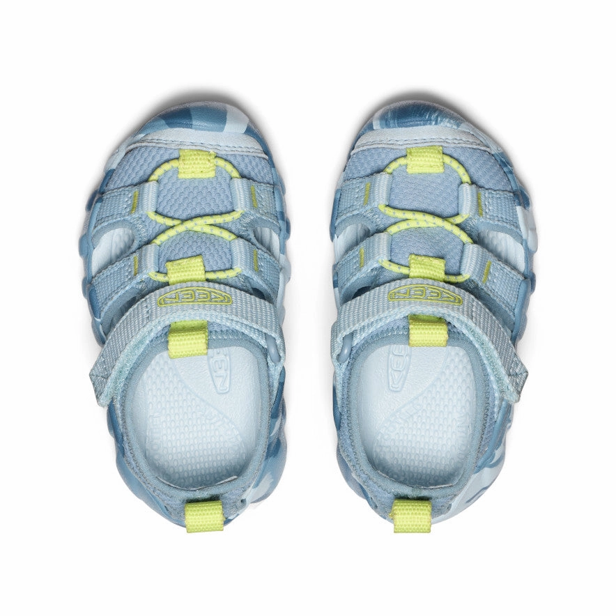 Casual Walk Supportive Travel Shoes. Toddlers' Hyperport H2 Sandal  |  Skyway/Faded Denim