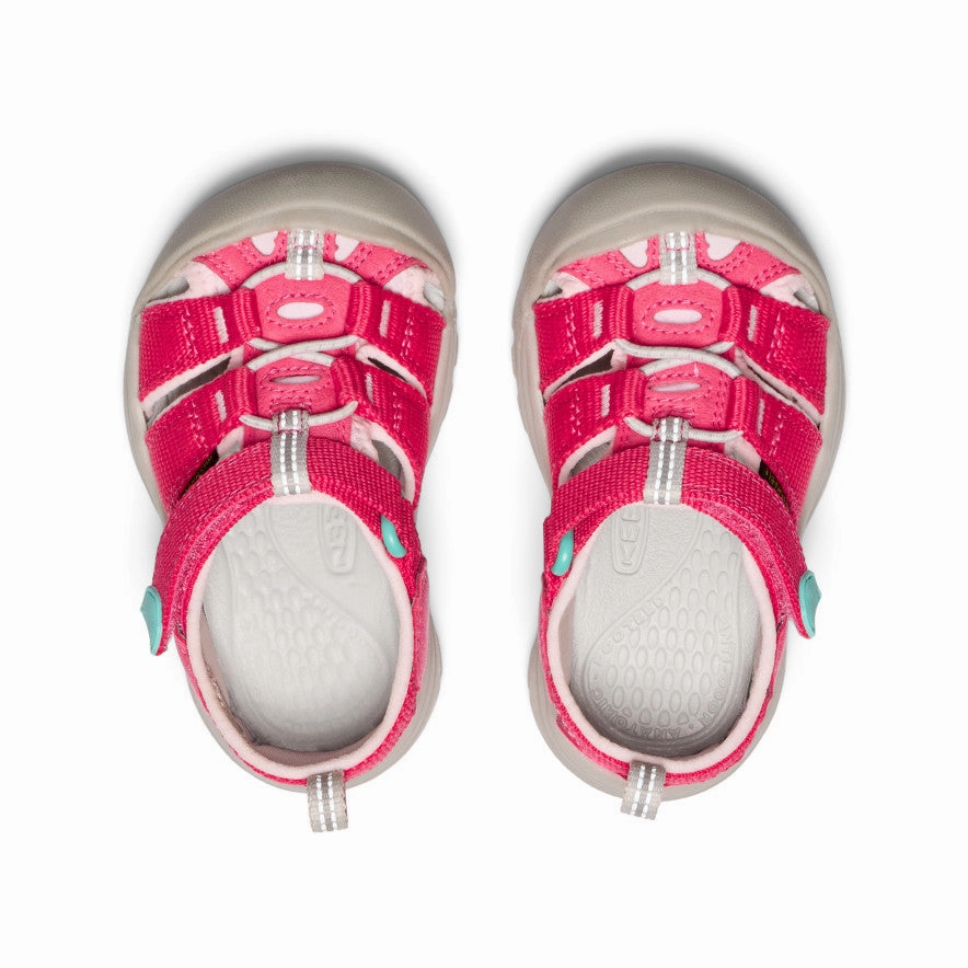 Floral Joy Toddlers' Newport H2  |  Raspberry/Giggle Pink