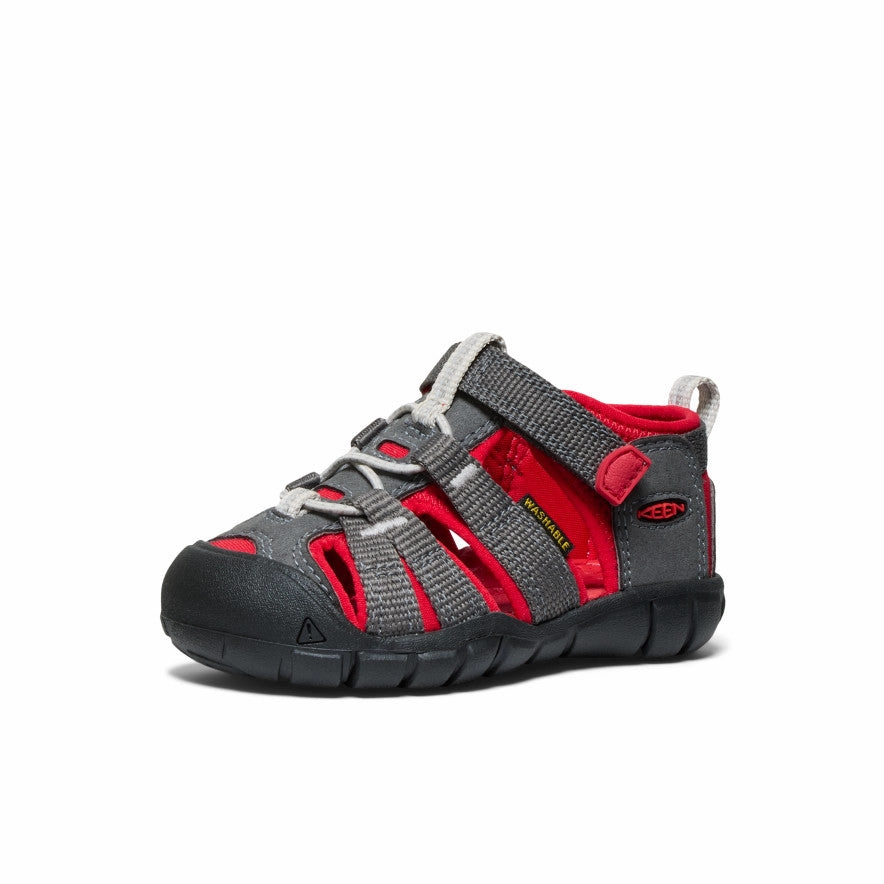 Durable Travel Footwear All Day Toddlers' Seacamp II CNX  |  Magnet/Red Carpet