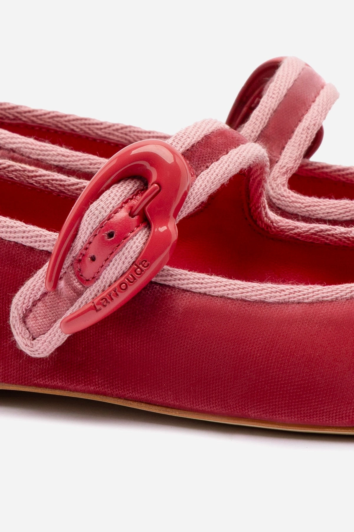 Market Hall Verona Ballet Flat In Lampone Velvet