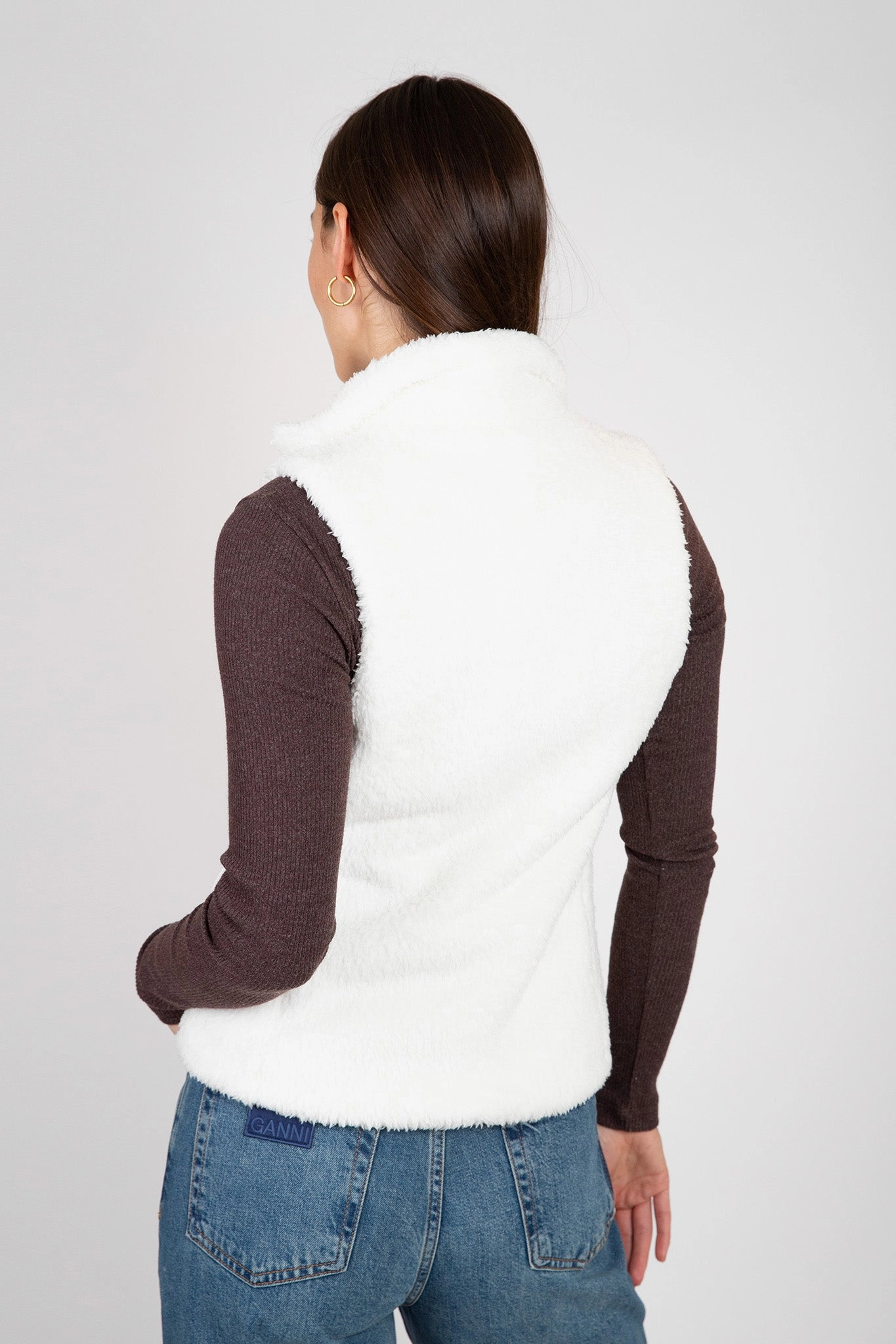 Los Gatos Fleece Vest Weather Fit Card