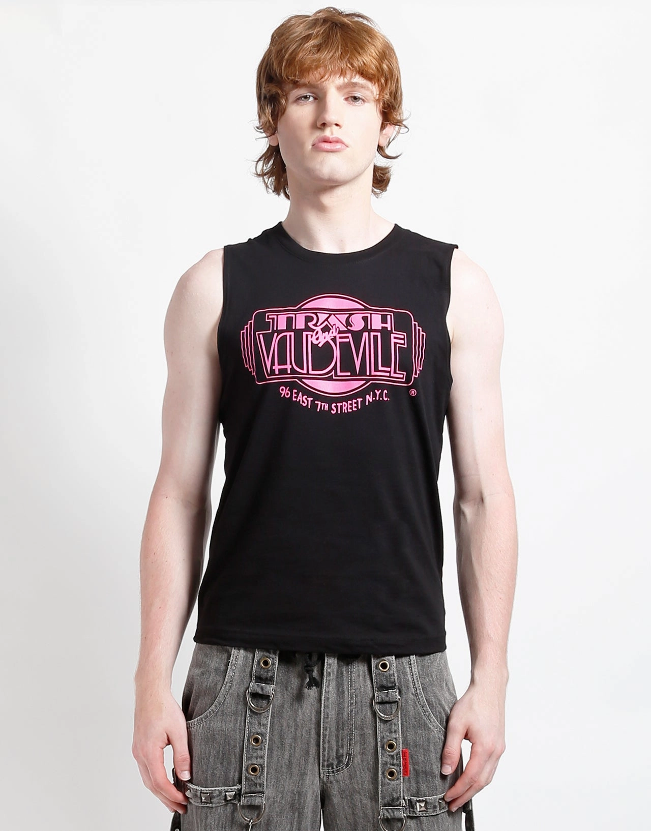 TRASH & VAUDEVILLE ADULT SLEEVELESS T-SHIRT FrictionResistant Edges