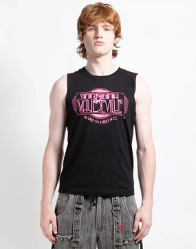 Tagless Comfort TRASH & VAUDEVILLE ADULT SLEEVELESS T-SHIRT
