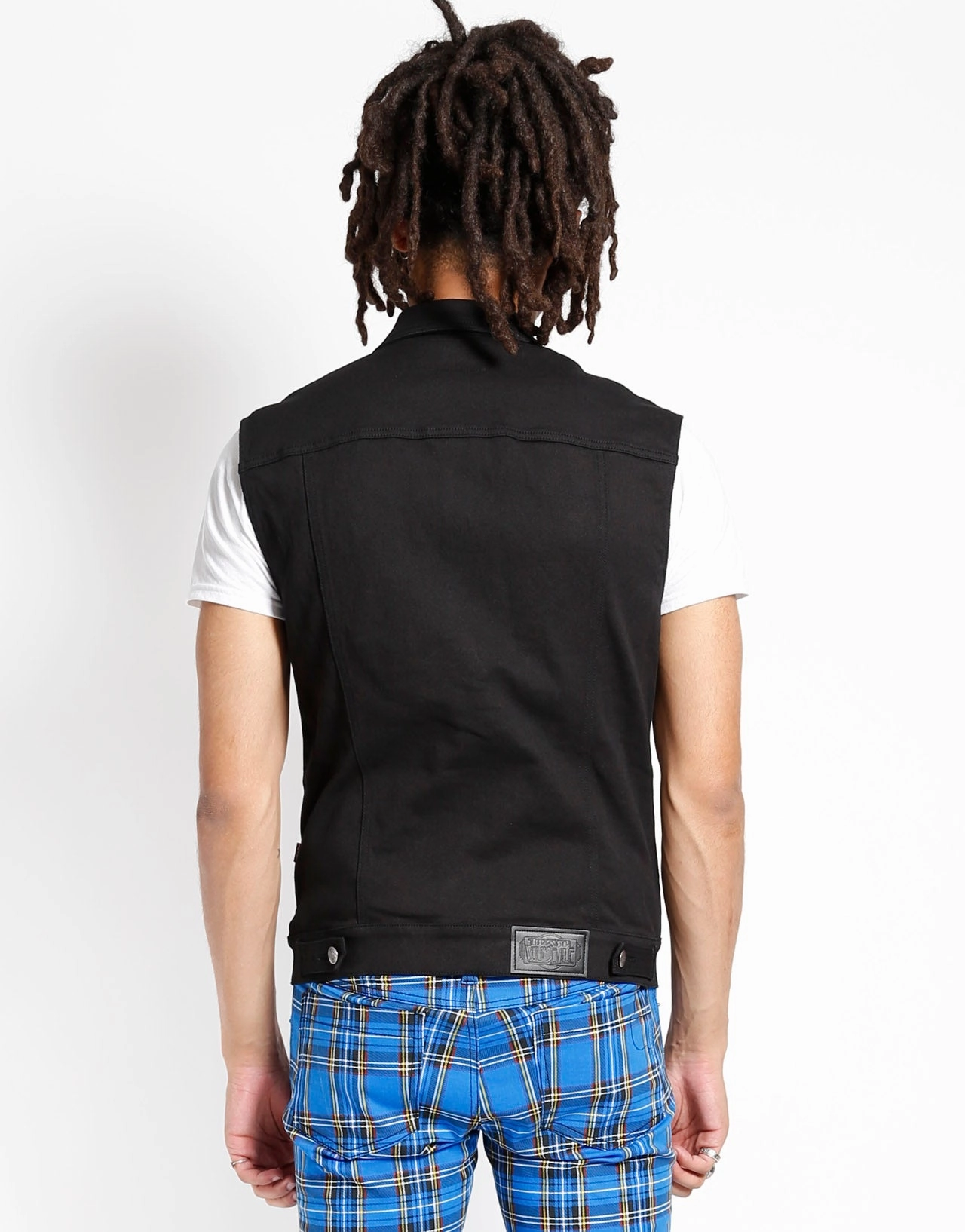 TRASH & VAUDEVILLE JEAN VEST Multi Pocket