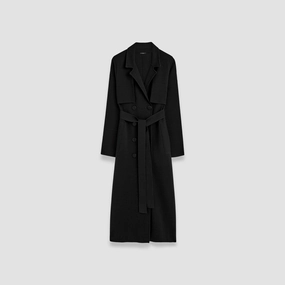 Compact Design Milano Knit Wool Coat